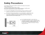 Preview for 5 page of Promate PM13500D ES Operator'S Manual