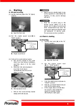 Preview for 6 page of Promate PM6100D Operator'S Manual