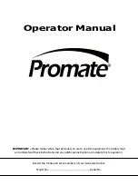 Promate PM7500 ES Operator'S Manual предпросмотр