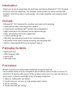 Preview for 2 page of Promate proHarmony.2 User Manual