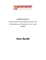 Предварительный просмотр 1 страницы Promate proHarmony.3 User Manual