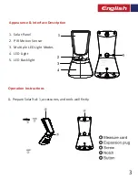 Preview for 4 page of Promate SolarTrail-1 User Manual