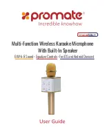 Promate VocalMic-1 User Manual предпросмотр