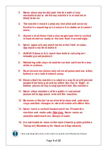 Preview for 3 page of Promatic Signature Skeet Operating Instructions Manual