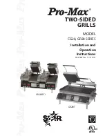 Promax CG28 SERIES Installation And Operation Instructions Manual preview