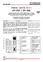 Promax DIGITAL TO TV DT-301 Instructions For Assembly And Connection preview