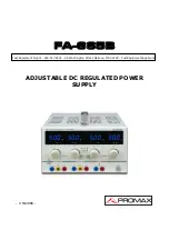 Предварительный просмотр 1 страницы Promax FA-665B User Manual