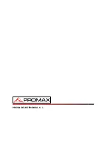 Предварительный просмотр 14 страницы Promax FA-665B User Manual