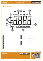 Preview for 2 page of Promax FP-2 Quick Reference Manual