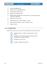 Предварительный просмотр 54 страницы Promax HD RANGER User Manual