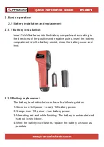 Preview for 3 page of Promax IR-281 Quick Reference Manual