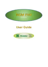 Promax NGM EVO User Manual preview