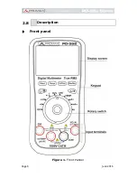 Preview for 12 page of Promax PD-350 User Manual