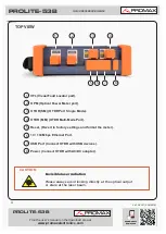 Preview for 2 page of Promax PROLITE-53B Quick Reference Manual