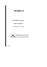 Promax PROMAX-10 Manual preview