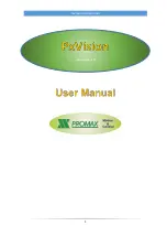 Promax PxVision User Manual предпросмотр