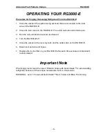 Preview for 8 page of Promax RG3000-E User Manual