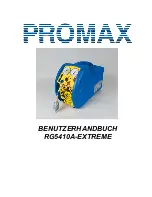 Preview for 23 page of Promax RG5410A-EXTREME User'S Operating Manual