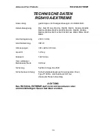 Предварительный просмотр 40 страницы Promax RG5410A-EXTREME User'S Operating Manual