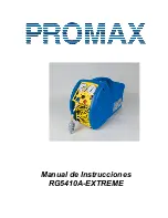 Preview for 91 page of Promax RG5410A-EXTREME User'S Operating Manual