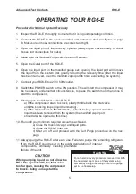 Preview for 7 page of Promax RG6-E-230V User'S Operating Manual