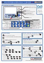 Preview for 1 page of Promax TV EXPLORER HD+ Quick Reference Manual