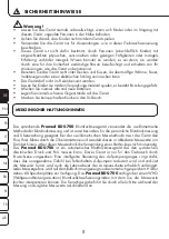 Предварительный просмотр 8 страницы ProMed BDS-700 Instruction Leaflet