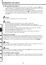 Предварительный просмотр 28 страницы ProMed BDS-700 Instruction Leaflet