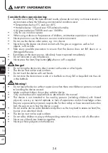 Предварительный просмотр 24 страницы ProMed HGP-50 Instruction Leaflet