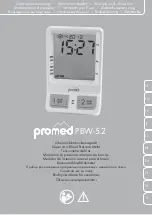 Предварительный просмотр 1 страницы ProMed PBW-5.2 Instruction Leaflet