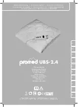 ProMed UBS-2.4 Instruction Leaflet предпросмотр