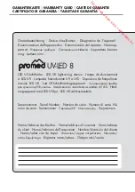 Preview for 92 page of ProMed UV-LED 8 Instruction Leaflet