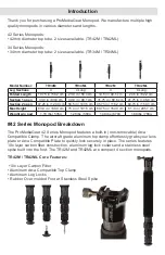 Предварительный просмотр 2 страницы ProMediaGear TR34M Instructions