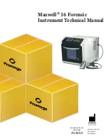 Preview for 1 page of Promega Maxwell 16 Forensic Technical Manual