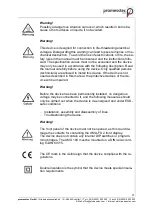 Preview for 4 page of promesstec UMU-FD 2 User Manual