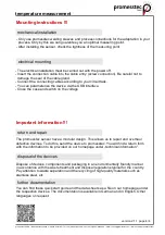 Preview for 4 page of promesstec WTR 110 User Manual