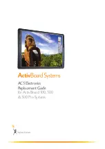 Предварительный просмотр 1 страницы promethean AC3 Electronics Replacement Manual