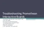 promethean activboard 300 pro series Manual preview