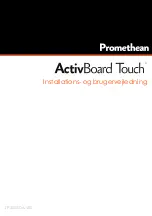 Предварительный просмотр 78 страницы promethean ActivBoard Touch 10T Series Installation And User Manual