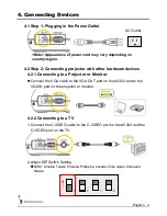 Предварительный просмотр 5 страницы promethean AV322 Quick Reference Manual