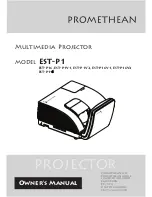 promethean EST-P1 Owner'S Manual preview