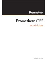 Предварительный просмотр 1 страницы promethean OPS-5P4R500H Install Manual