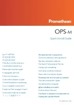 promethean OPS-M Series Quick Install Manual preview