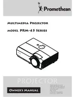 Preview for 1 page of promethean PRM-42 series Owner'S Manual