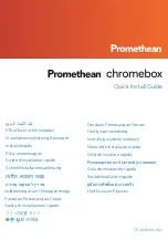 Предварительный просмотр 1 страницы promethean PRM-Chromebox Quick Install Manual