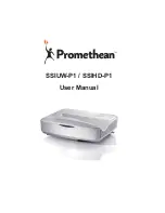 Предварительный просмотр 1 страницы promethean SSIHD-P1 User Manual