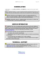 Preview for 4 page of PROMETHEUS MR-20 Operator'S Manual