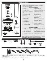 Предварительный просмотр 2 страницы Prominence Home 50650 Owner'S Manual