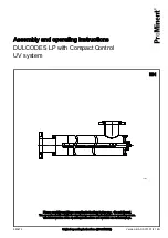 ProMinent 230 W Assembly And Operating Instructions Manual preview