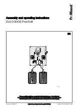 ProMinent 984127 Assembly And Operating Instructions Manual preview